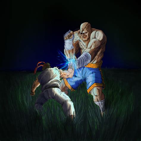 Ryu vs Sagat by AlonsoAlatriste on DeviantArt