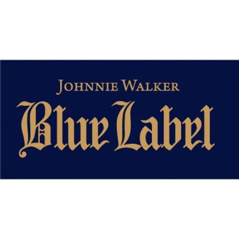 Logo of Johnnie Walker Blue Label | Johnny walker blue label, Johnnie walker blue, Johnnie walker