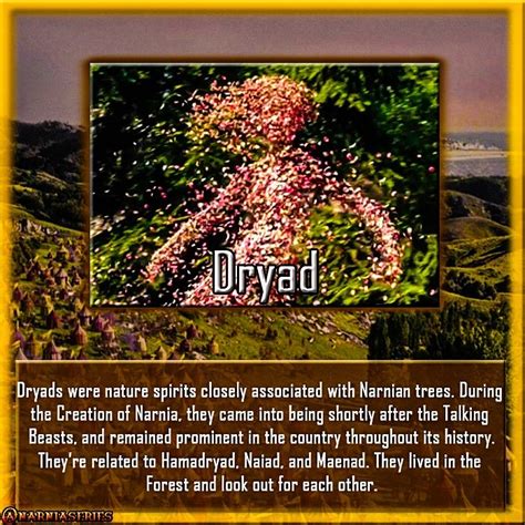 Dryad Narnia