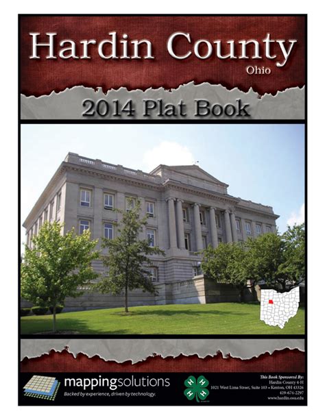 2014 Hardin County plat map is now available | Ada Icon