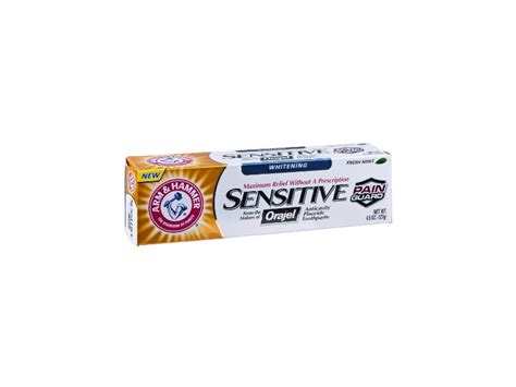 Arm & Hammer Sensitive Whitening Toothpaste, 4.5 Oz (Pack of 12 ...