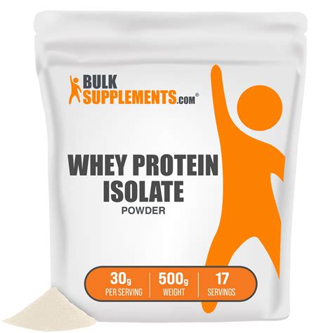 BulkSupplements.com Whey Protein Isolate Powder 90% - Unflavored Whey Protein Powder ...