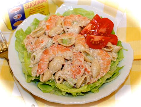 ~ Creamy-Dreamy Old-Bay Shrimp Shell-Pasta Salad ~ - Kitchen Encounters