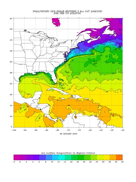 Sea Surface Temperature | Atlantic Basin | HurricaneZone.net