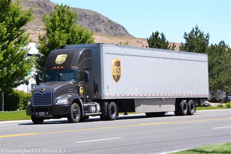 UPS Mack Pinnacle (NV) | Trucks, Buses, & Trains by granitefan713 | Flickr