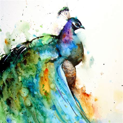 Simply Creative: Watercolor Animals Paintings by Dean Crouser