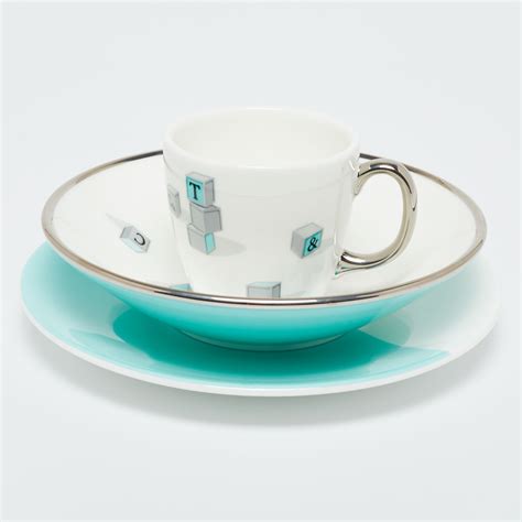 Tiffany & Co. Kid's Fine Bone China Bear and Block 3-Piece Set Tiffany & Co. | The Luxury Closet