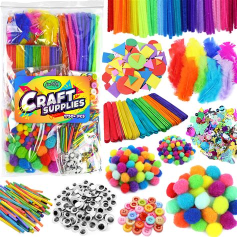 Buy Arts & Crafts Supplies Kits & Materials Set for Kids, Toddler ...