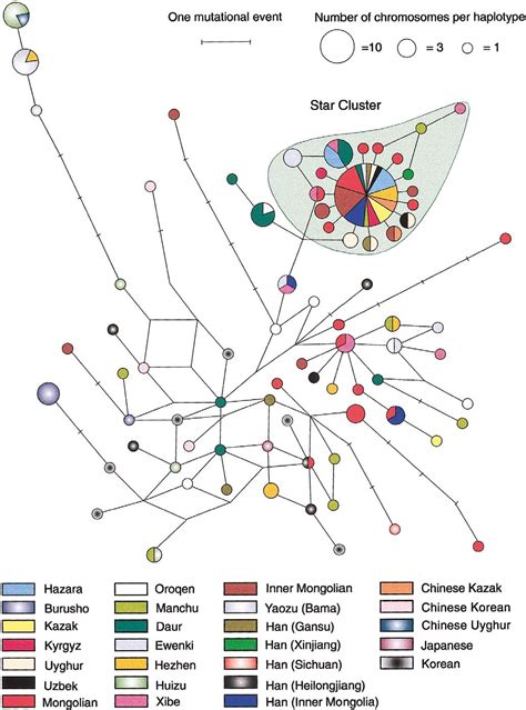 Figure 1 from The genetic legacy of the Mongols. | Semantic Scholar