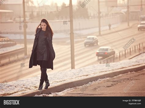 Alone Sad Girl Walking Image & Photo (Free Trial) | Bigstock