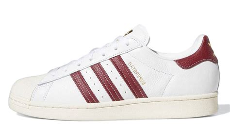 adidas Superstar Collegiate Burgundy White | Where To Buy | GZ1603 ...