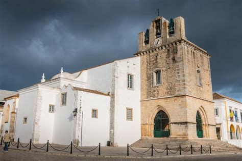 Faro cathedral editorial photo. Image of algarve, europe - 167083861