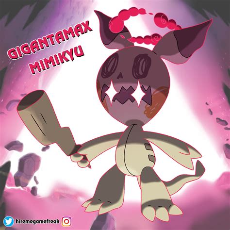 Gigantamax Mimikyu (made by my bf) : pokemon