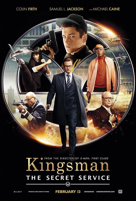 KINGSMAN THE SECRET SERVICE MOVIE POSTER PRINT APPROX SIZE 11X8 INCHES ...