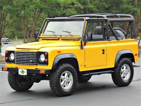 Land Rover Defender SUV 1994 Yellow For Sale. SALDV2280RA947346 ...