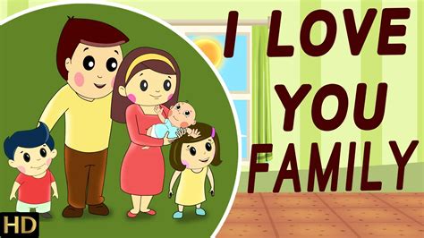 I Love You – Family (HD) – Nursery Rhymes | Popular Kids Songs | Shemaroo Kids – YouTube