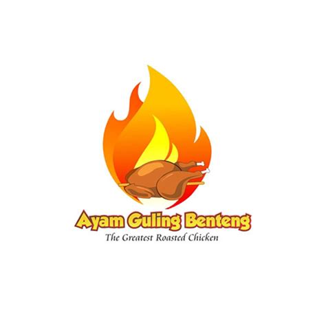 Desain Logo Rumah Makan Ayam Guling Benteng by Pixell Design at Coroflot.com