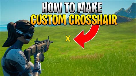 How To Make CUSTOM Crosshairs In Fortnite Creative - YouTube