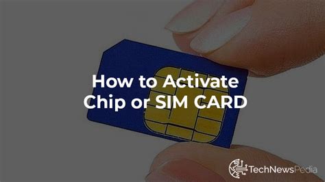 Enable Chip / SIM CARD 【Step by step guide 2020】