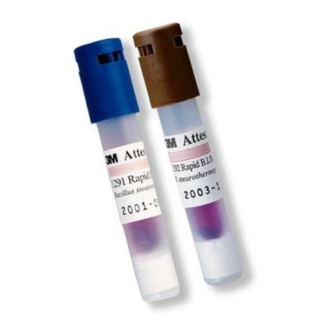 3M Attest Rapid Readout Biological Indicators Color: Brown; Quantity ...