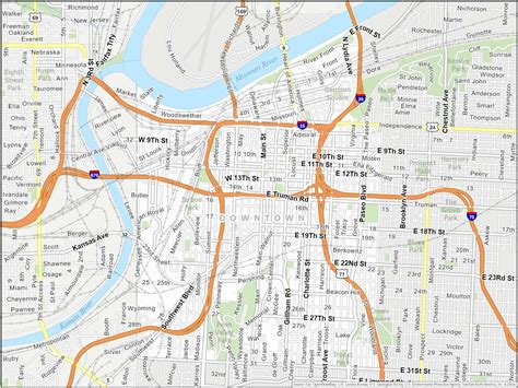 Kansas City Neighborhood Map - GIS Geography