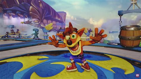 You'll be able to play as Crash Bandicoot in the Wii U version of Skylanders Imaginators