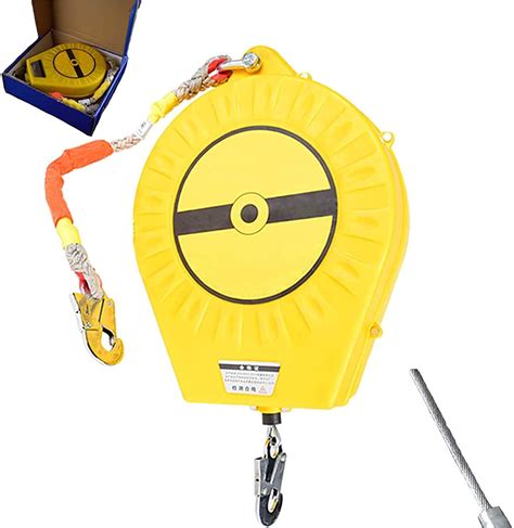 Buy Self Retracting Lifeline Fall Protection with Steel Locking Hook ...