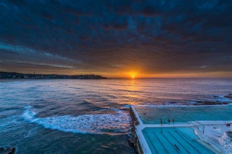 BONDI ICEBERGS POOL SUNRISE AUSTRALIA, Voyage, RICHARD SILVER ...