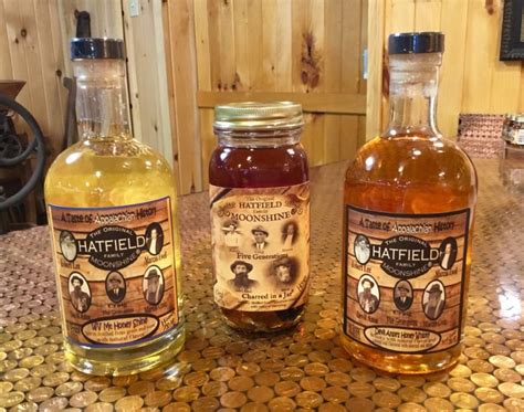 Original Hatfield Family Moonshine – Country Roads Wine and Distillery Trail