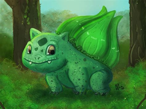 Realistic Bulbasaur by IcedEdge on DeviantArt