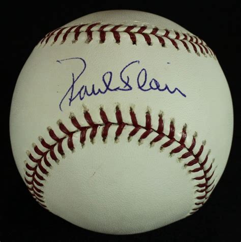 Paul Blair Signed OML Baseball (Autograph Reference LOA) | Pristine Auction