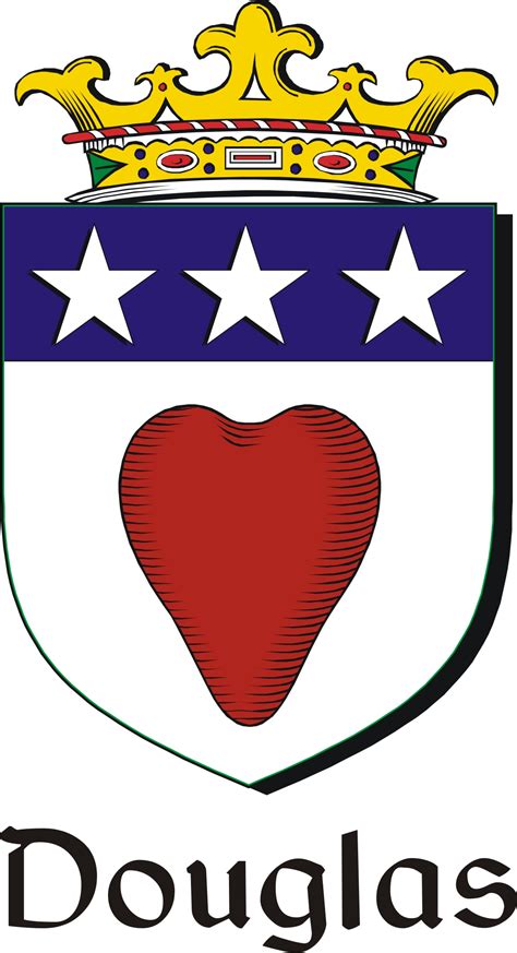 Douglas Family Crest / Irish Coat of Arms Image Download - Tradebit