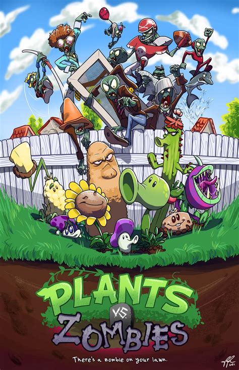 Plants Vs. Zombies Poster (2021) by MetroidMcKay on DeviantArt | Plants ...