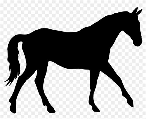 Horse Silhouette Clip Art Many Interesting Cliparts - Silhouette Of A ...