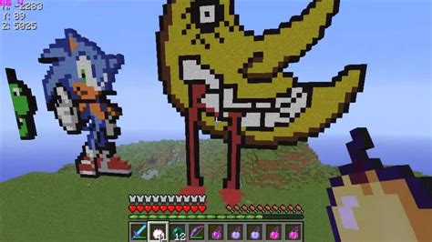 Minecraft Awesome Pixel Art - YouTube