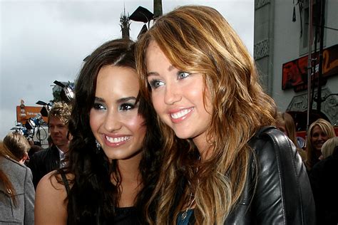 Demi Lovato and Miley Cyrus Joke About Being 'Gay' at 14