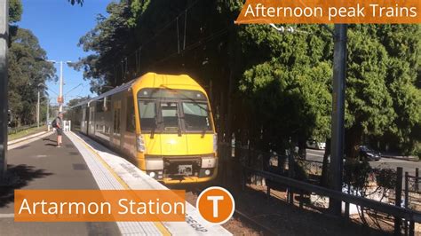 Sydney Rails Vlog 14: Artarmon Station - Afternoon Peak Trains - YouTube