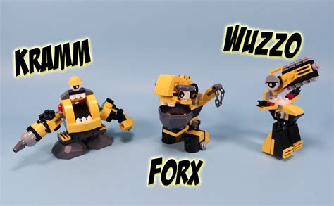 The Toy Museum: LEGO Mixels Series 6 Weldos Max Kramm Forx & Wuzzo King ...