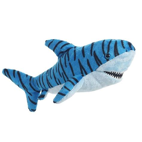 MuzeMerch - Tiger Shark Plush Cute Stuffed Animal