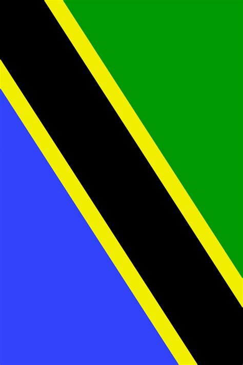 Tanzania Flag iPhone Wallpaper HD