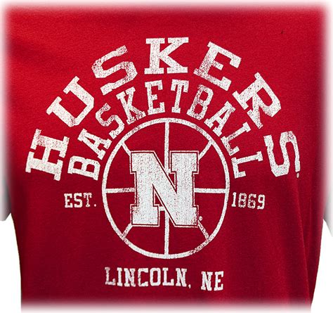 Huskers Basketball N Lincoln Tee