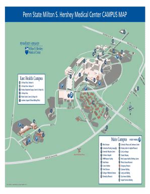 Hershey Medical Center Map - Fill Online, Printable, Fillable, Blank | pdfFiller