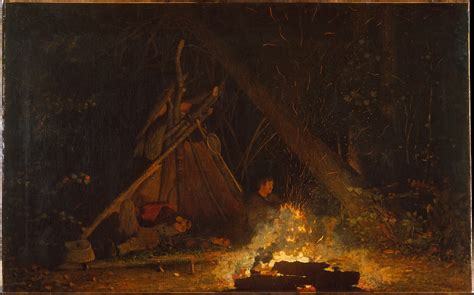 Winslow Homer | Camp Fire | American | The Metropolitan Museum of Art