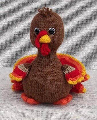 Turkey Knitting pattern by Rainebo | LoveCrafts