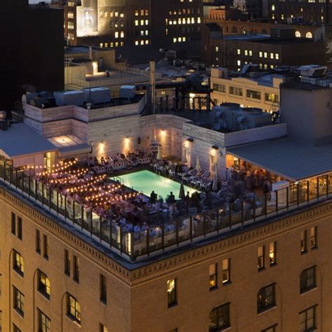 Shny_night_rooftop_zoom | Soho house, Soho, Nyc bars