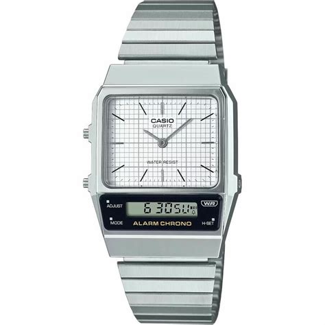 Casio Edgy Collection white watch | Franco Cuomo jewelry