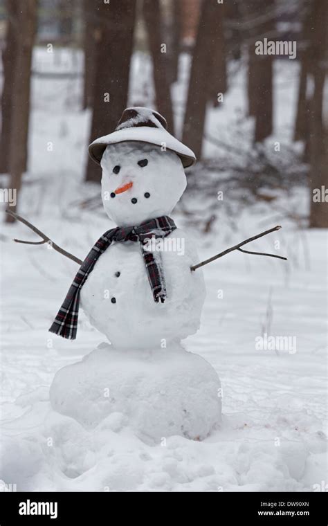 Snowman, New York Stock Photo - Alamy