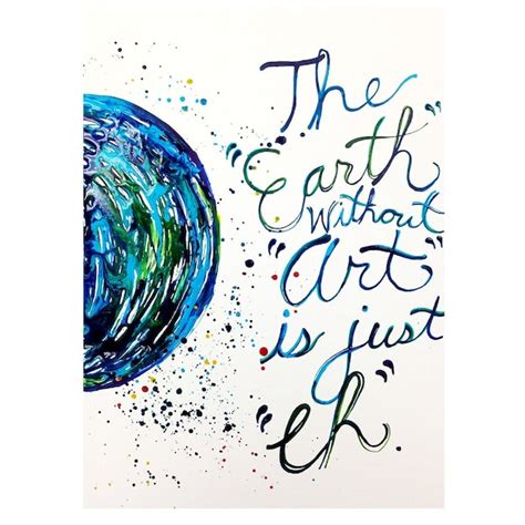 Earth Without Art - Etsy