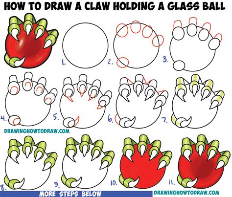 Simple Dragon Drawing Easy Step By Step - Rectangle Circle