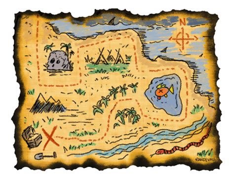 Treasure map clip art free – Clipartix